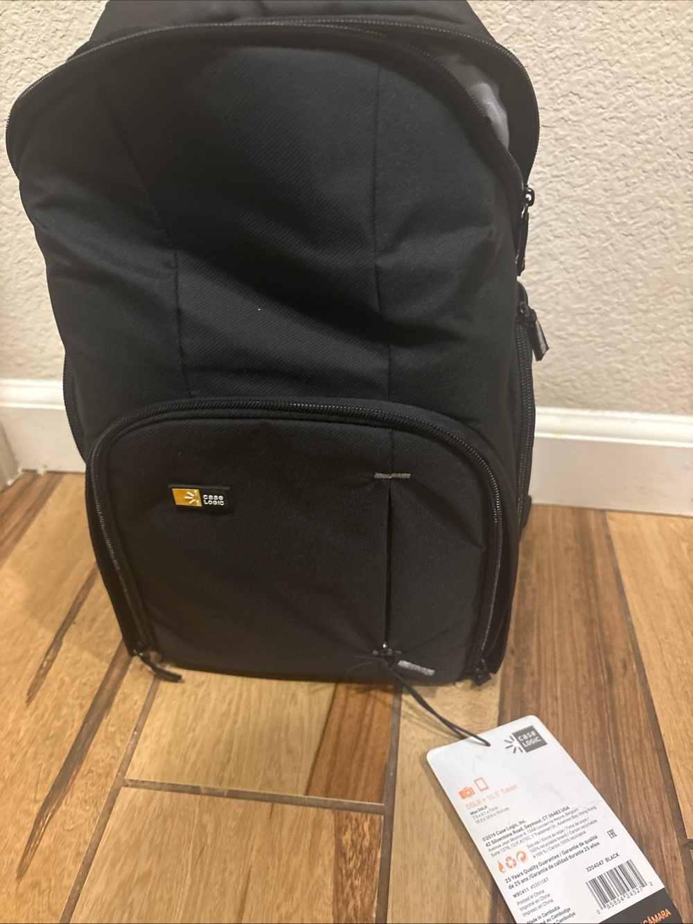 Case Logic Black Compact Camera Backpack with Padded Protection